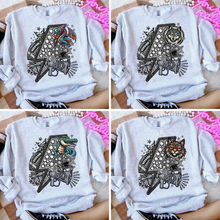 Load image into Gallery viewer, Rhinestone Football Lightening Bolt Mascots DROPDOWN TRANSFER CSD
