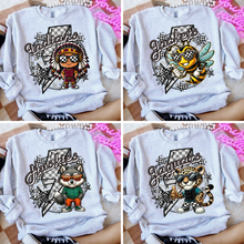 Load image into Gallery viewer, Checkered Lightening Bolt Mascots DROPDOWN TRANSFER CSD

