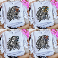 Load image into Gallery viewer, Rhinestone Football Lightening Bolt Mascots DROPDOWN TRANSFER CSD
