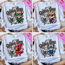 Load image into Gallery viewer, Game Day Mascots Checkered Bolt DROPDOWN TRANSFER CSD

