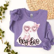 Load image into Gallery viewer, Hey Boo Heart Glasses TRANSFER SDD JULY
