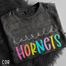 Load image into Gallery viewer, Neon Bright Line Hornets DROPDOWN TRANSFER COR
