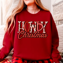 Load image into Gallery viewer, Howdy Christmas Serape Red  TRANSFER OCT SDD
