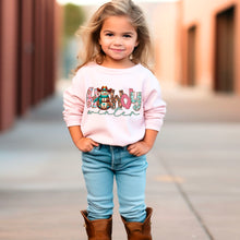 Load image into Gallery viewer, Howdy Winter Snowman Cowgirl Hat TRANSFER OCT SDD
