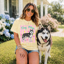 Load image into Gallery viewer, Dog Mom Wavy Pink Stripes Breed DROPDOWN TRANSFER UAC 26
