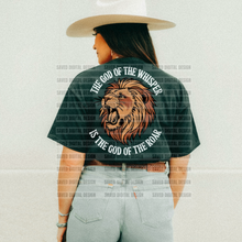 Load image into Gallery viewer, The God Of The Whisper Is The God Of The Roar Color Dropdown TRANSFER SAV APRIL 25
