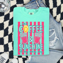 Load image into Gallery viewer, Stripes Iced Coffee and Sunshine TRANSFER ET MAR 26
