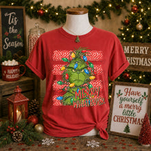 Load image into Gallery viewer, Merry Whatever Polka Stripes DTF TRANSFER TUESDAY
