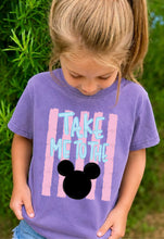 Load image into Gallery viewer, Take Me To The Mouse Stripes DROPDOWN TRANSFER TCC DRP 26

