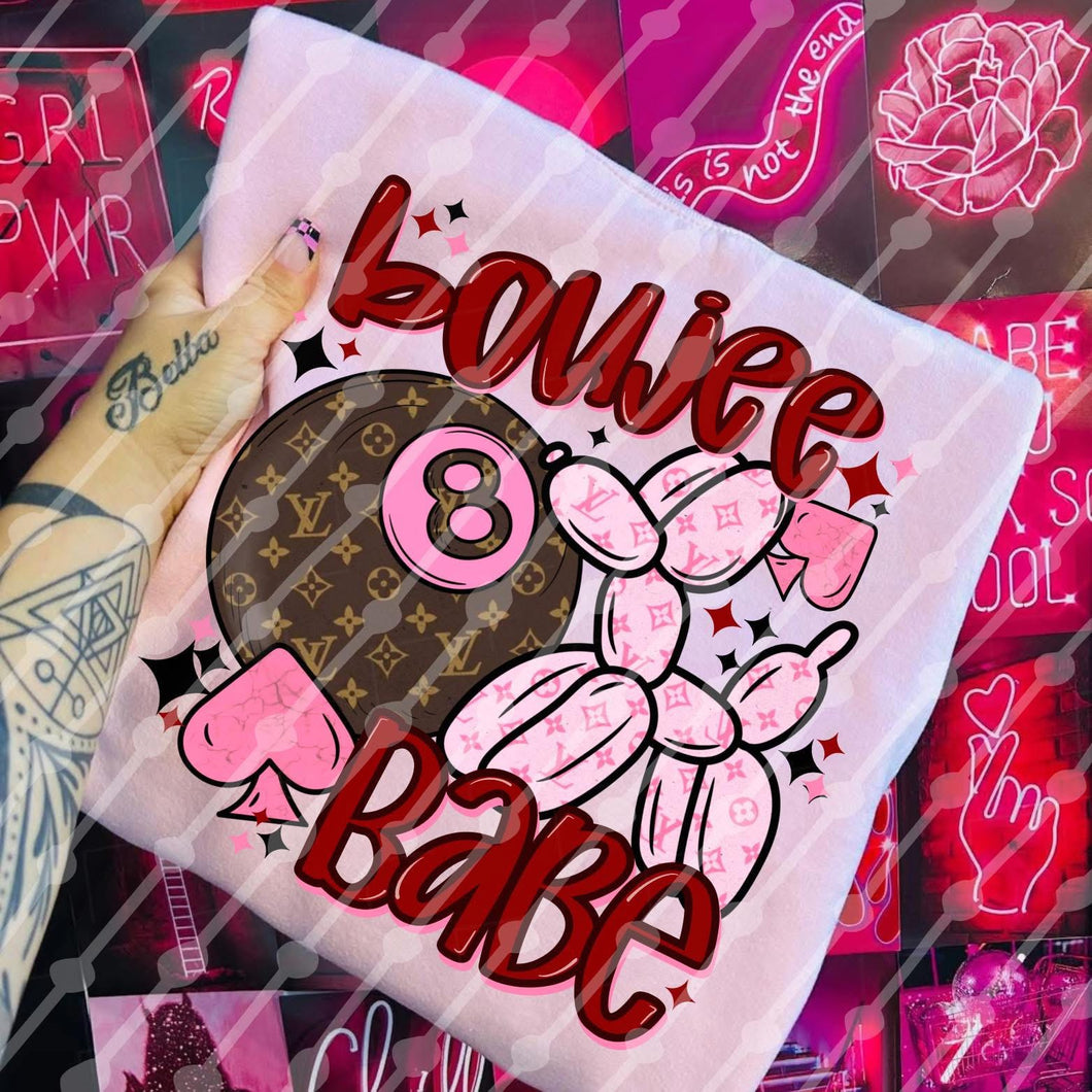 Boujee Babe Lou 8 Ball TRANSFER JBD JAN/FEB 25