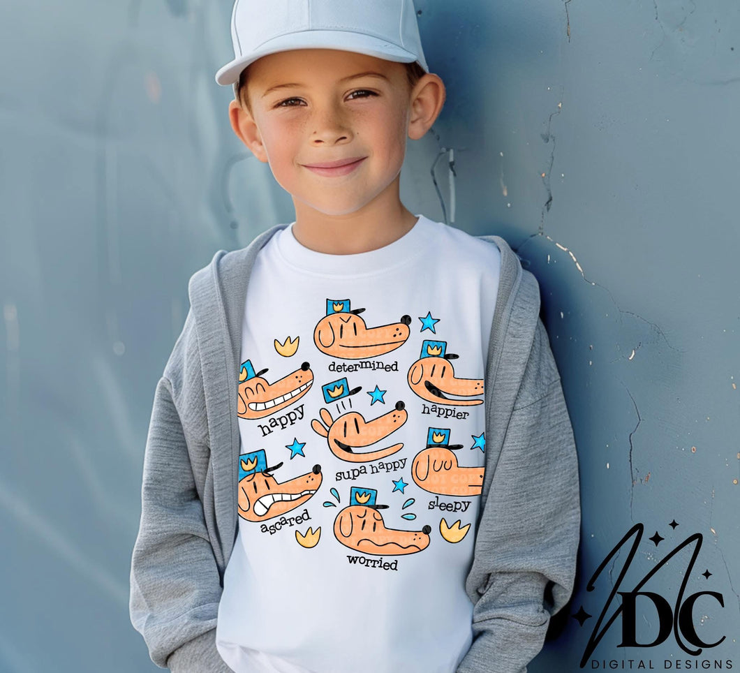 Dog Man Emotions TRANSFER NDC MAR 25