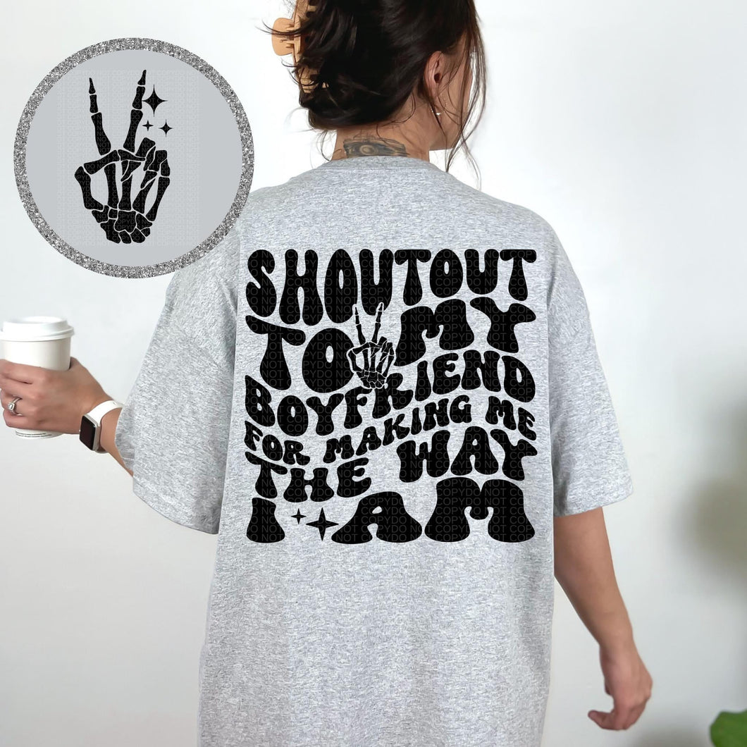 Shout Out To My Boyfriend For Making Me The Way I Am With Pocket TRANSFER