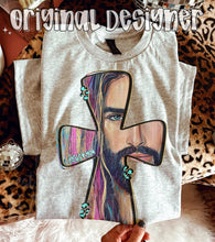 Load image into Gallery viewer, Jesus Loves You Cross TRANSFER HOOPLA FEB 26
