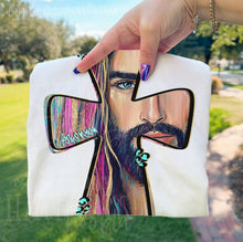 Load image into Gallery viewer, Jesus Loves You Cross TRANSFER HOOPLA FEB 26
