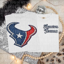 Load image into Gallery viewer, Denim Bling Team Dropdown With Pocket TRANSFER J&amp;M JAN 26
