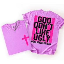 Load image into Gallery viewer, God Don’t Like Ugly Stripes POCKET ONLY DTF TRANSFER TUESDAY SDD JUNE 26
