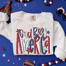 Load image into Gallery viewer, God Bless America RWB Stars TRANSFER SDD MAY 25

