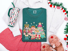 Load image into Gallery viewer, Nutcracker Dancer Tree Faux Yarn TRANSFER ET NOV 25
