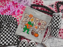 Load image into Gallery viewer, Boys Of Fall Camo Faux Embroidery Football Mascots Dropdown TRANSFER TGG SEPT 25
