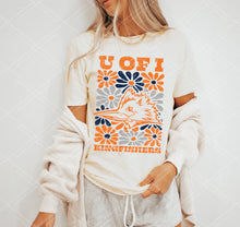 Load image into Gallery viewer, Groovy Floral Mascots DROPDOWN TRANSFER
