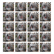 Load image into Gallery viewer, Game Day Checker Polka Mascots DROPDOWN TRANSFER BIA JULY 26
