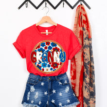 Load image into Gallery viewer, Floral 4th Of July Titles DROPDOWN TRANSFER SDD MAY
