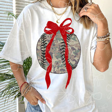 Load image into Gallery viewer, Camo Baseball Coquette DROPDOWN TRANSFER MZM FEB 26
