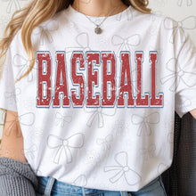 Load image into Gallery viewer, Baseball + Softball + T-Ball Distressed Varsity Letters DROPDOWN TRANSFER MZM FEB 26
