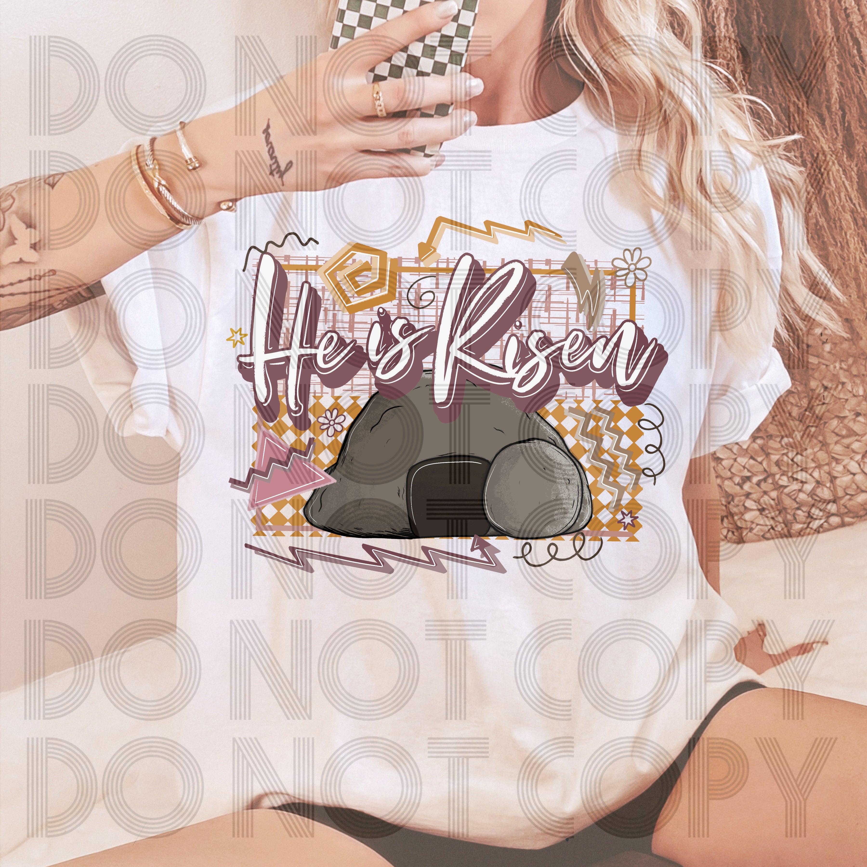 He Is Risen Retro TRANSFER RHD JAN 26 PAL RETRO EASTER – Sassy ...