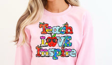 Load image into Gallery viewer, Teach Love Inspire Apple TRANSFER
