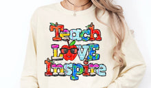 Load image into Gallery viewer, Teach Love Inspire Apple TRANSFER
