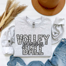 Load image into Gallery viewer, Volleyball Faux Embroidery Names DROPDOWN TRANSFER SDD FEB
