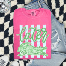Load image into Gallery viewer, Later Gator Stripes TRANSFER ET APR 26
