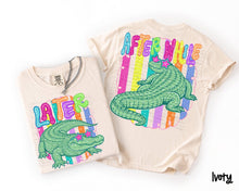Load image into Gallery viewer, Later Gator-After While Stars And Stripes DROPDOWN TRANSFER CARTER APR 26
