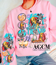 Load image into Gallery viewer, Lady And The T Collage With SLEEVE OPTION DROPDOWN TRANSFER AGCM JAN 26
