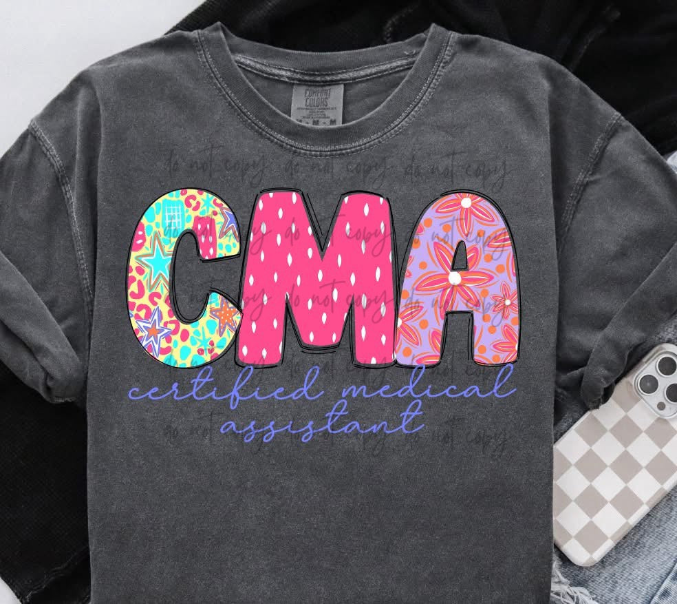 CMA Bright Scribble TRANSFER