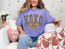 Load image into Gallery viewer, XOXO Checker Faux Yarn TRANSFER ET JAN 26
