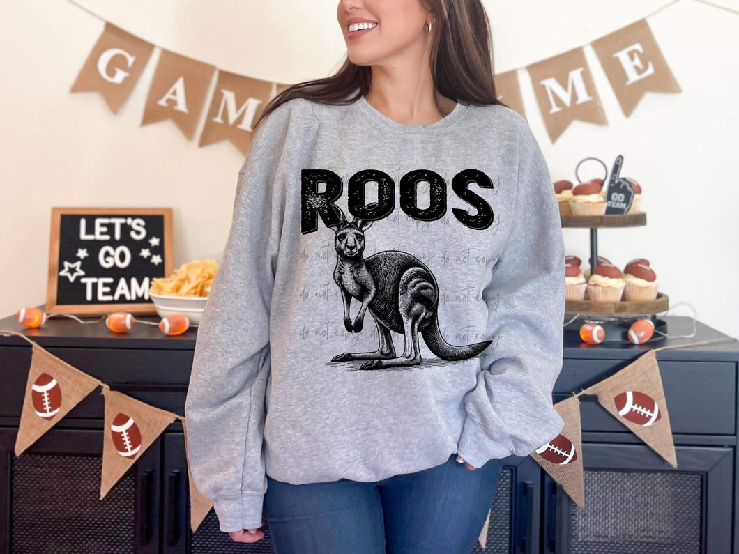 Roos BW Mascot TRANSFER