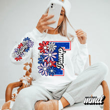 Load image into Gallery viewer, Tr_mp Floral Ma_a T With Sleeve TRANSFER
