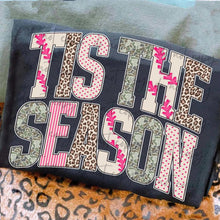 Load image into Gallery viewer, Tis The Season Pink Stripes Leopard Camo TRANSFER ET MAR 26
