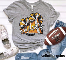 Load image into Gallery viewer, Cheer Pom And Megaphone Custom MASCOTS DTF TRANSFER
