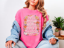 Load image into Gallery viewer, I Will Praise Him Floral TRANSFER
