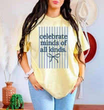 Load image into Gallery viewer, Celebrate Minds of All Kinds Stripes TRANSFER ET FEB 26
