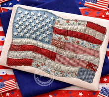 Load image into Gallery viewer, Faux Patch Flag TRANSFER ET FEB 26
