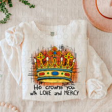 Load image into Gallery viewer, He Crowns You With Love And Mercy Sketch TRANSFER UAC JAN 26
