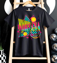 Load image into Gallery viewer, Neon Retro Bands DROPDOWN TRANSFER AGCM JUNE
