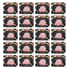 Load image into Gallery viewer, Dalmatian Basketball Orange Pink Stars Mascots DROPDOWN TRANSFER CSD AUG 26
