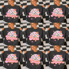 Load image into Gallery viewer, Dalmatian Basketball Orange Pink Stars Mascots DROPDOWN TRANSFER CSD AUG 26
