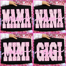 Load image into Gallery viewer, Retro Preppy Pink Checker Leopard TITLE DROPDOWN TRANSFER ET MAR 26
