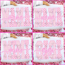 Load image into Gallery viewer, Retro Preppy Pink Checker Leopard TITLE DROPDOWN TRANSFER ET MAR 26
